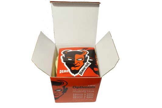 DEMON TAPE OPTIMUM110°C maskavimo/apklijavimo juosta 24mm (36vnt) | COLORIQ