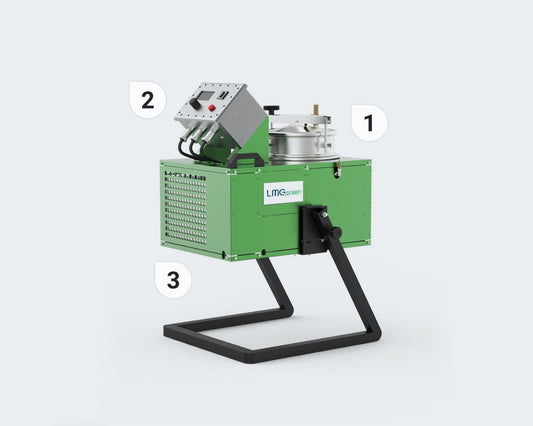 LMG GREEN LM - LMG tirpiklių regeneravimo įrenginys